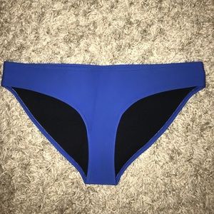 Triangl blue bathing suit bottoms XL